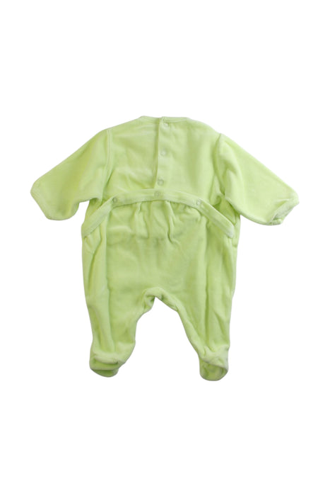 A Yellow Onesies from Cadet Rousselle in size 0-3M for neutral. (Back View)