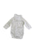 A White Long Sleeve Bodysuits from Petit Bateau in size Newborn for neutral. (Back View)