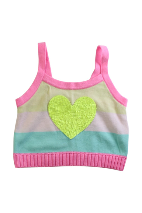 A Multicolour Sleeveless Tops from Billieblush in size 4T for girl. (Front View)