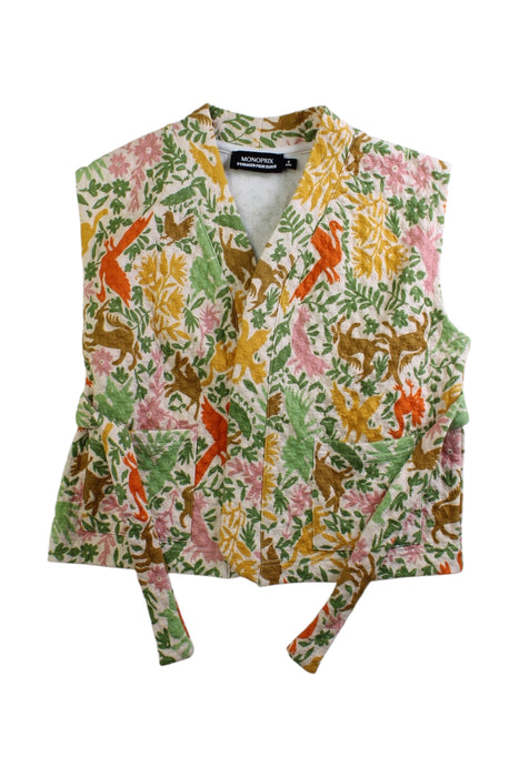 A Multicolour Dress Up Vests from Monoprix in size 4T for girl. (Front View)