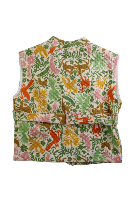 A Multicolour Dress Up Vests from Monoprix in size 4T for girl. (Back View)