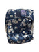 A Navy Cloth Diapers from Bambino Mio in size 6-12M for neutral. (Front View)