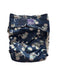 A Navy Cloth Diapers from Bambino Mio in size 6-12M for neutral. (Front View)