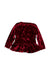 A Burgundy Long Sleeve Dresses from Special Day in size 2T for girl. (Back View)
