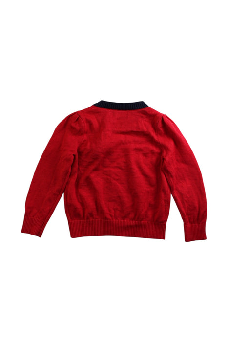 A Red Knit Sweaters from Nicholas & Bears in size 12-18M for girl. (Back View)