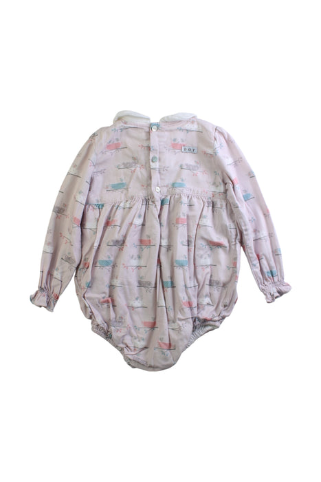 A Multicolour Long Sleeve Rompers from DOT in size 18-24M for girl. (Back View)