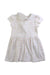 A White Short Sleeve Dresses from Ralph Lauren in size 18-24M for girl. (Front View)