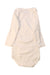A White Long Sleeve Bodysuits from Petit Bateau in size 12-18M for girl. (Back View)