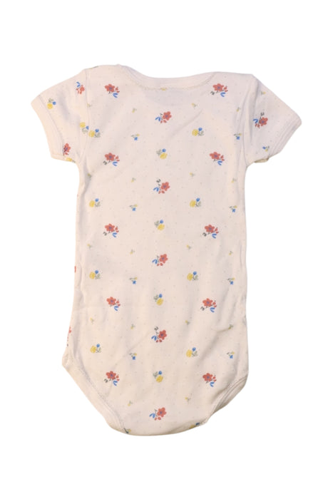 A Multicolour Short Sleeve Bodysuits from Petit Bateau in size 12-18M for girl. (Back View)