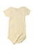 A Yellow Short Sleeve Bodysuits from Petit Bateau in size 12-18M for girl. (Back View)