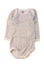 A Multicolour Long Sleeve Bodysuits from Petit Bateau in size 12-18M for girl. (Front View)