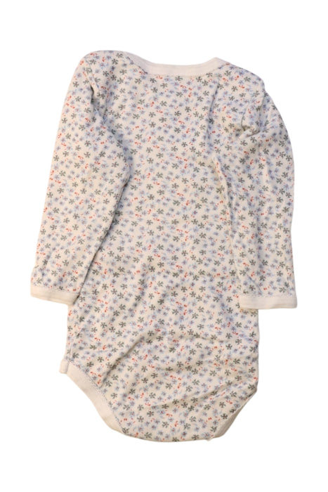 A Multicolour Long Sleeve Bodysuits from Petit Bateau in size 12-18M for girl. (Back View)