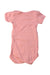 A Pink Short Sleeve Bodysuits from Petit Bateau in size 0-3M for girl. (Back View)