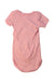 A Pink Short Sleeve Bodysuits from Petit Bateau in size 12-18M for girl. (Back View)