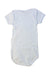 A Blue Short Sleeve Bodysuits from Petit Bateau in size 12-18M for girl. (Back View)