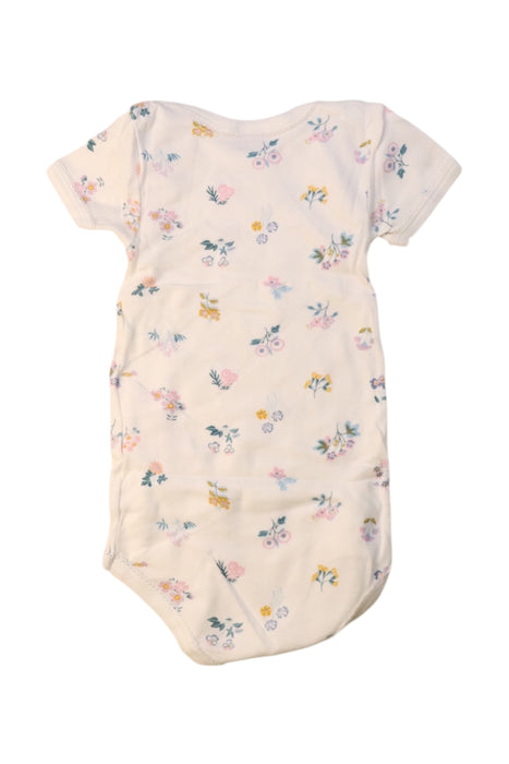 A Multicolour Short Sleeve Bodysuits from Petit Bateau in size 12-18M for girl. (Back View)