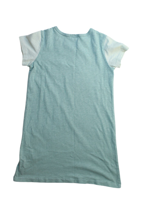 A Blue Short Sleeve Dresses from Crewcuts in size 7Y for girl. (Back View)