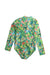 A Multicolor Rash Guards from Crewcuts in size 7Y for girl. (Back View)