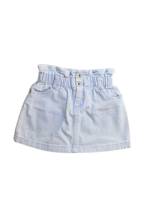 A Blue Short Skirts from Seed in size 7Y for girl. (Front View)