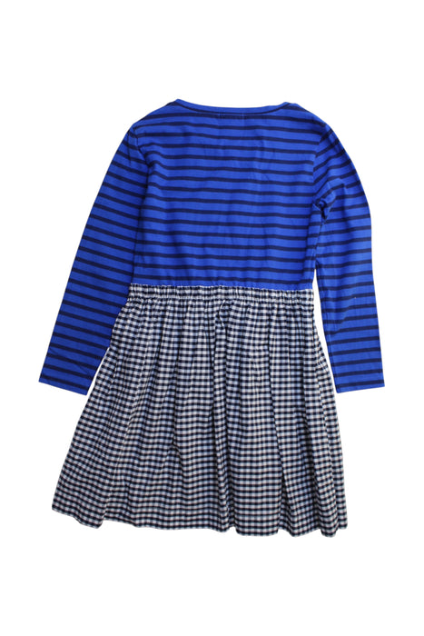 A Blue Long Sleeve Dresses from Crewcuts in size 7Y for girl. (Back View)