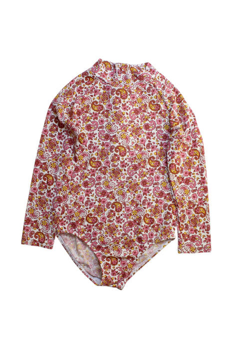A Multicolour Rash Guards from Seed in size 5T for girl. (Front View)