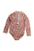A Multicolour Rash Guards from Seed in size 5T for girl. (Back View)