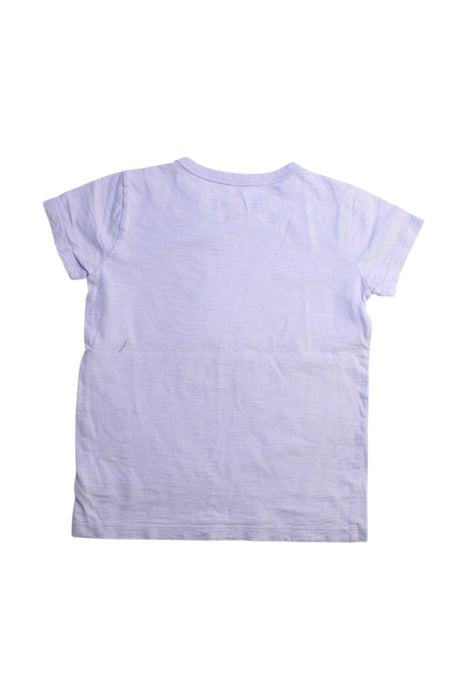 A Purple Short Sleeve Tops from Crewcuts in size 7Y for girl. (Back View)