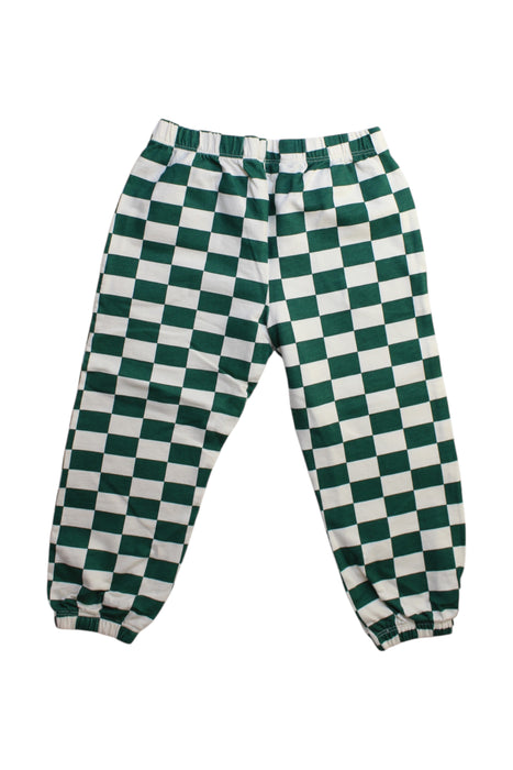 A Green Casual Pants from Pink Chicken in size 4T for boy. (Back View)