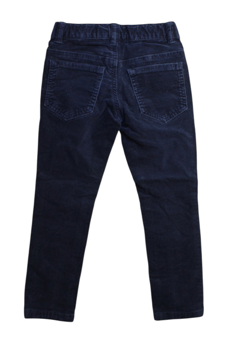 A Navy Casual Pants from Cyrillus in size 5T for boy. (Back View)