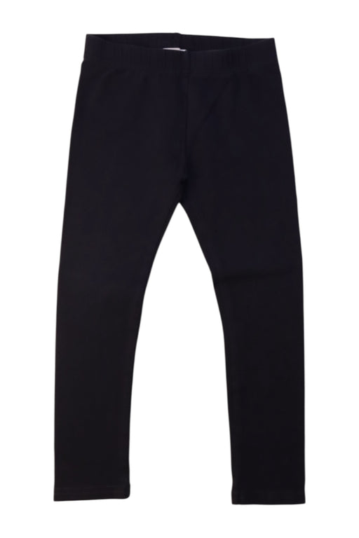 A Black Leggings from Seed in size 3T for girl. (Front View)