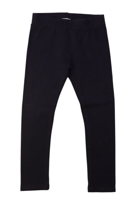 A Black Leggings from Seed in size 3T for girl. (Front View)