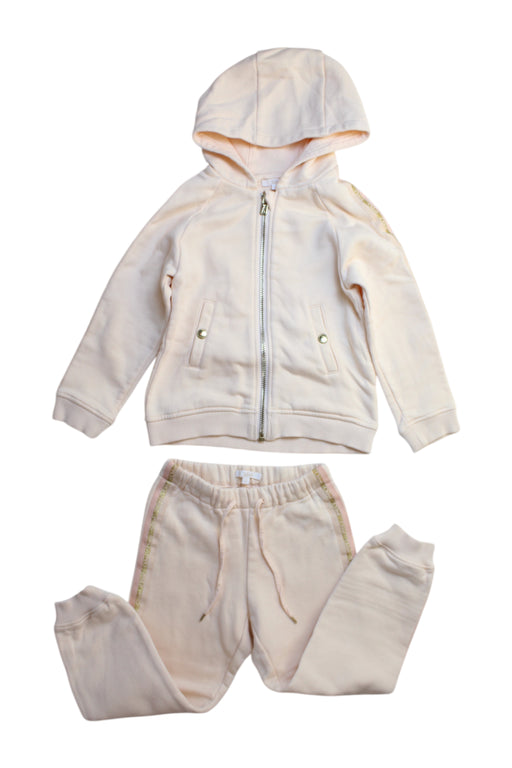 A Ivory Pants Sets from Chloe in size 3T for girl. (Front View)