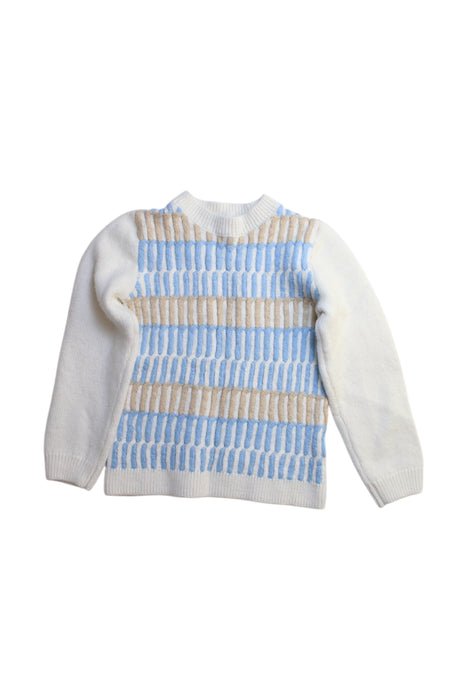 A White Knit Sweaters from Nicholas & Bears in size 8Y for girl. (Front View)
