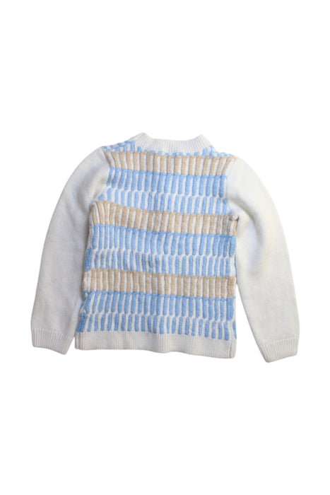 A White Knit Sweaters from Nicholas & Bears in size 8Y for girl. (Back View)