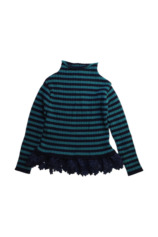 A Blue Long Sleeve Tops from Nicholas & Bears in size 8Y for girl. (Front View)