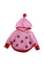 A Pink Hooded Sweatshirts from Seed in size 5T for girl. (Front View)