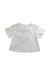 A White Short Sleeve T Shirts from Dior Kids in size 6-12M for girl. (Back View)