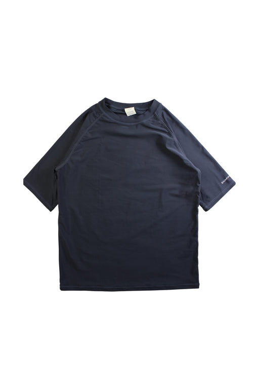 A Navy Rash Guards from Snapper Rock in size 13Y for boy. (Front View)