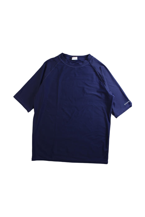A Navy Rash Guards from Snapper Rock in size 13Y for boy. (Front View)