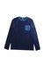 A Navy Rash Guards from Crewcuts in size 12Y for boy. (Front View)