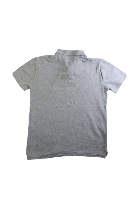 A Grey Short Sleeve Polos from Crewcuts in size 14Y for boy. (Back View)
