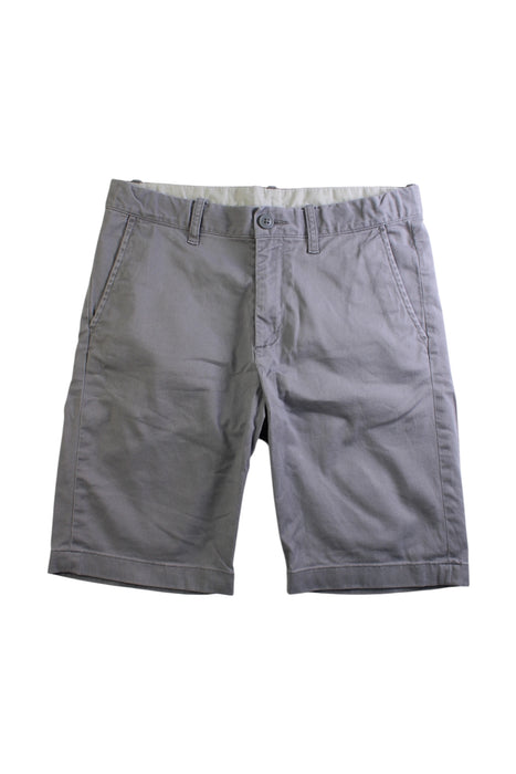 A Grey Shorts from Crewcuts in size 14Y for boy. (Front View)