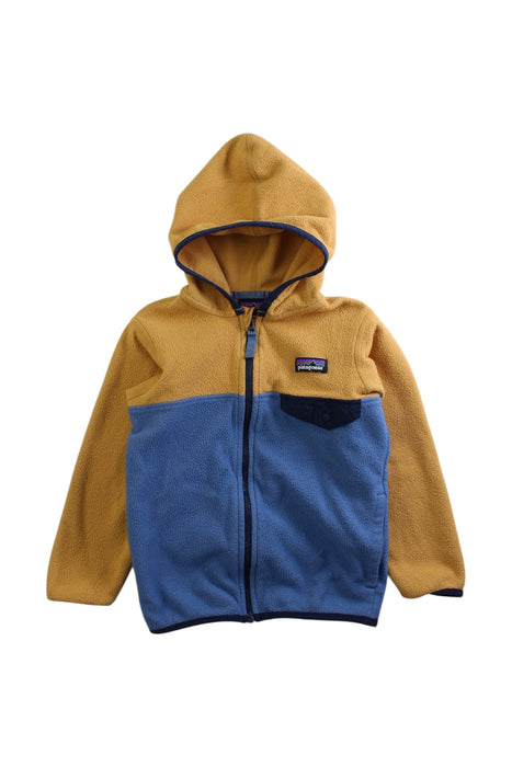 A Blue Lightweight Jackets from Patagonia in size 4T for boy. (Front View)