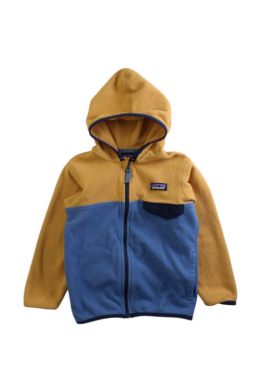 A Blue Lightweight Jackets from Patagonia in size 4T for boy. (Front View)