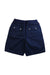 A Navy Shorts from Ferrari in size 10Y for boy. (Back View)