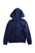 A Navy Hooded Sweatshirts from Polo Ralph Lauren in size 8Y for girl. (Back View)