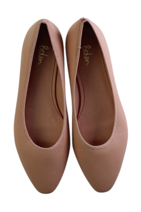 A Peach Flats from Boden in size 13Y for girl. (Back View)