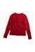 A Red Cardigans from Bonpoint in size 6T for girl. (Back View)