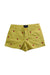 A Yellow Shorts from Polo Ralph Lauren in size 6T for girl. (Front View)