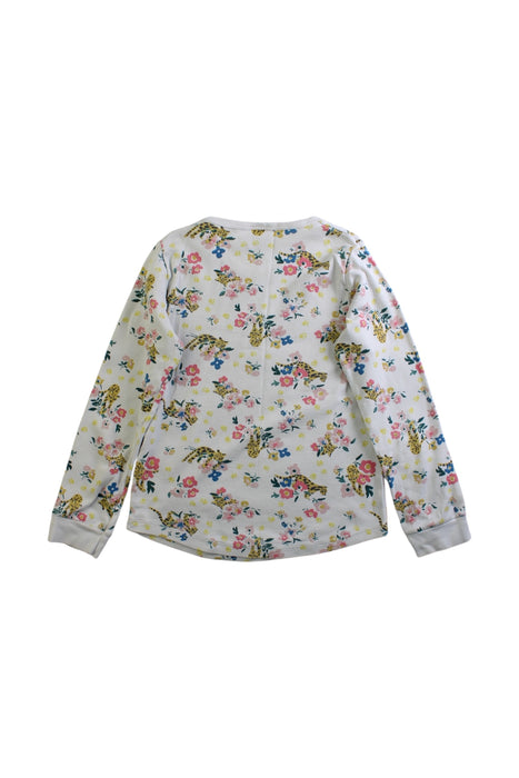 A Multicolour Long Sleeve Tops from Petit Bateau in size 6T for girl. (Back View)